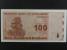 AFRIKA - ZIMBABWE, 100 Dollars 2009, BNB. B188a, Pi. 97