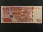 ZIMBABWE, 10 Dollars 2019, BNB. B194a