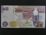 ZAMBIE, 5 Kwacha 2012, BNB. B153a, Pi. 50