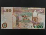 ZAMBIE, 20 Kwacha 2012, BNB. B155a, Pi. 52