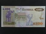 ZAMBIE, 100 Kwacha 2012, BNP. B157a, Pi. 54
