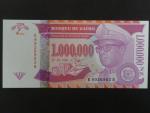 ZAIRE, 1.000.000 Nouveaux Zaires 1996, BNB. B153a, Pi. 79