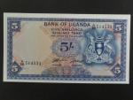UGANDA, 5 Shillings 1966, BNP. B101a, Pi. 1