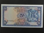UGANDA, 5 Shillings 1966, BNB. B101a, Pi. 1
