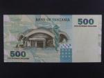 TANZANIE, 500 Schillings 2003, BNB. B134a, Pi. 35