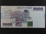 TANZANIE, 5000 Schillings 2003, BNB. B137a, Pi. 38