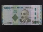 TANZANIE, 500 Schillings 2011, BNB. B139a, Pi. 40