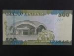 TANZANIE, 500 Schillings 2011, BNB. B139a, Pi. 40