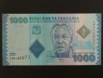 TANZANIE, 1000 Schillings 2011, BNB. B140a, Pi. 41