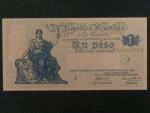 ARGENTINA, 1 Peso 1944, BNP. B302c, Pi. 251