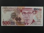 BRAZÍLIE, 500 Cruzeiros 1994, BNB. B861b, Pi. 239