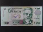 URUGUAY, 20 Pesos uruguayos 2011, BNP. B545f, Pi. 86