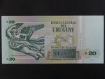 URUGUAY, 20 Pesos uruguayos 2011, BNB. B545f, Pi. 86