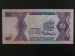 UGANDA, 20 Shillings 1988, BNB. B133b, Pi. 29