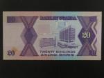 UGANDA, 20 Shillings 1987, BNB. B133a, Pi. 29