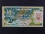 UGANDA, 10 Shillings 1987, BNB. B132a, Pi. 28