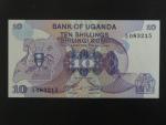 UGANDA, 10 Shillings 1982, BNB. B120a, Pi. 16