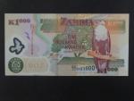 ZAMBIE, 1000 Kwacha 2006, BNB. B146e, Pi. 44