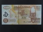 ZAMBIE, 500 Kwacha 2003, BNP. B145b, Pi. 43