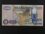 ZAMBIE, 100 Kwacha 1992, BNB. B139a, Pi. 38