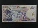 ZAMBIE, 100 Kwacha 1992, BNB. B139a, Pi. 38