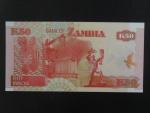 ZAMBIE, 50 Kwacha 2009, BNB. B138i, Pi. 37
