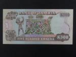 ZAMBIE, 500 Kwacha 1991, BNP. B136a, Pi. 35