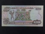 ZAMBIE, 500 Kwacha 1991, BNB. B136a, Pi. 35