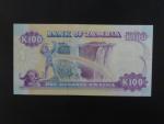 ZAMBIE, 100 Kwacha 1991, BNB. B135a, Pi. 34