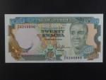 ZAMBIE, 20 Kwacha 1989, BNB. B133a, Pi. 32