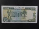 ZAMBIE, 20 Kwacha 1989, BNB. B133a, Pi. 32