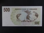 ZIMBABWE, 500 Dollars 2006, BNP. B134a, Pi. 43