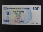 ZIMBABWE, 5000 Dollars 2007, BNB. B136a, Pi. 45