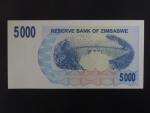 ZIMBABWE, 5000 Dollars 2007, BNB. B136a, Pi. 45