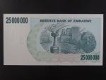 ZIMBABWE, 25.000.000 Dollars 2008, BNP. B147a, Pi. 56