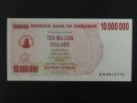 ZIMBABWE, 10.000.000 Dollars 2008, BNB. B145b, Pi. 55