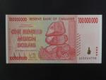 ZIMBABWE, 100 mil Dollars 2008, BNB. B171a, Pi. 80