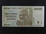 ZIMBABWE, 500.000 Dollars 2008, BNP. B167a, Pi. 76