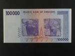 ZIMBABWE, 100.000 Dollars 2008, BNP. B166a, Pi. 75