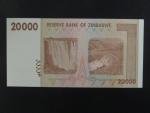 ZIMBABWE, 20.000 Dollars 2008, BNP. B164a, Pi. 73