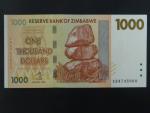 ZIMBABWE, 1000 Dollars 2007, BNB. B162a, Pi. 71