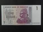 ZIMBABWE, 1 Dollars 2007, BNB. B156a, Pi. 65