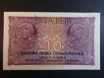10 Kč 1927 série N 154, perf. NEPLATNÉ