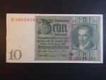 Německo, 10 RM 1929 série E, válečné vydání, Ba. D2d
