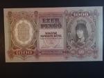 Maďarsko, 1000 Pengö 1943 série F 058, Ba. H12