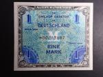 Německo, Alliierte 1 M 1944 USA číslovač 8-míst, Ba. AM2b, vzácná varianta