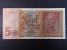  CZ-Zahraniční bankovky platné na čs území 1938 - 1945 - Německo, 5 Rtm 1942 série Z, 8-mi místný číslovač, Ba. D1b