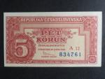 5 Kčs 25.1.1949 série A 12