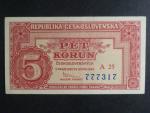 5 Kčs 25.1.1949 série A 25