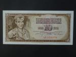 10 Dinara 1968 - malý 6-ti místný číslovač,, BNB. B409b, Pi. 82